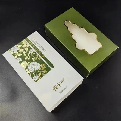 Custom enprime kat papye glisman kosmetik bwat glise tèt tiwa bwat pou kosmetik/savon/pafen/lèv balm